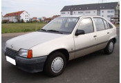 Auspuff System OPEL Kadett E 1.5 TD