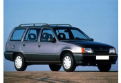 Auspuff System OPEL Kadett E 1.4