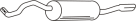Endschalldämpfer AUDI A4