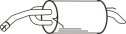 Endschalldämpfer FIAT Stilo