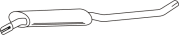 Mittelschalldämpfer PEUGEOT 807 CITROEN C8