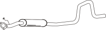 Mittelschalldämpfer LAND ROVER Freelander 1.8i - 16V