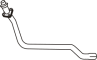 Vorderrohr links MERCEDES 280