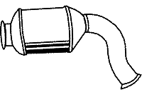 Katalysator MERCEDES ML270 W163 2.7 CDi
