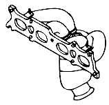 Katalysator PEUGEOT 407 2.2