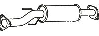 Mittelschalldämpfer HONDA Logo 1.3i Hybrid