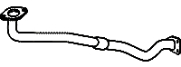 Vorderrohr HONDA Logo 1.3i Hybrid