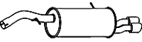 Endschalldämpfer CITROËN DS3 1.6 THP