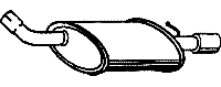 Endschalldämpfer Links JAGUAR X-Type 2.5i 3.0i